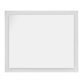 Зеркало Dreja KVADRO, 100x85 см, инфракрасный выключатель, LED-подсветка, 77.9013W - фото, отзывы, цена